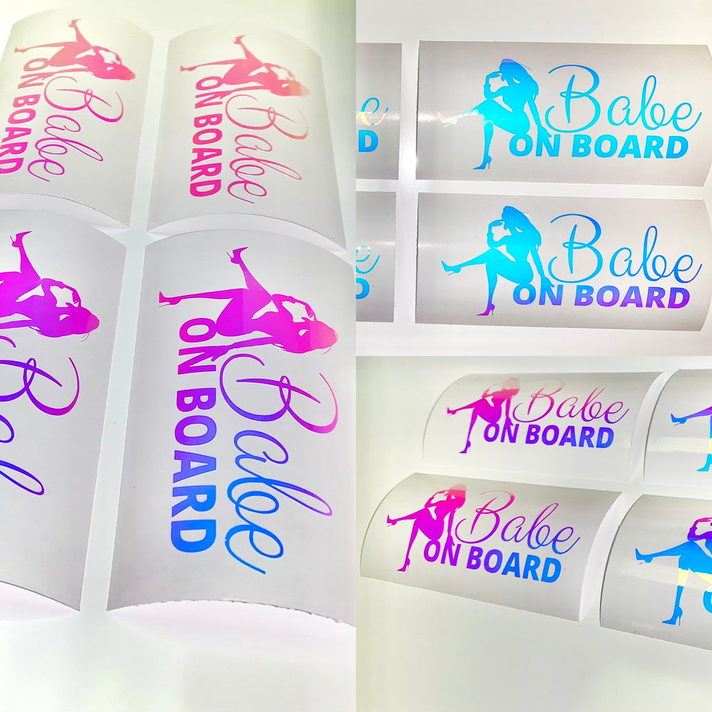Babe On Board Decal
