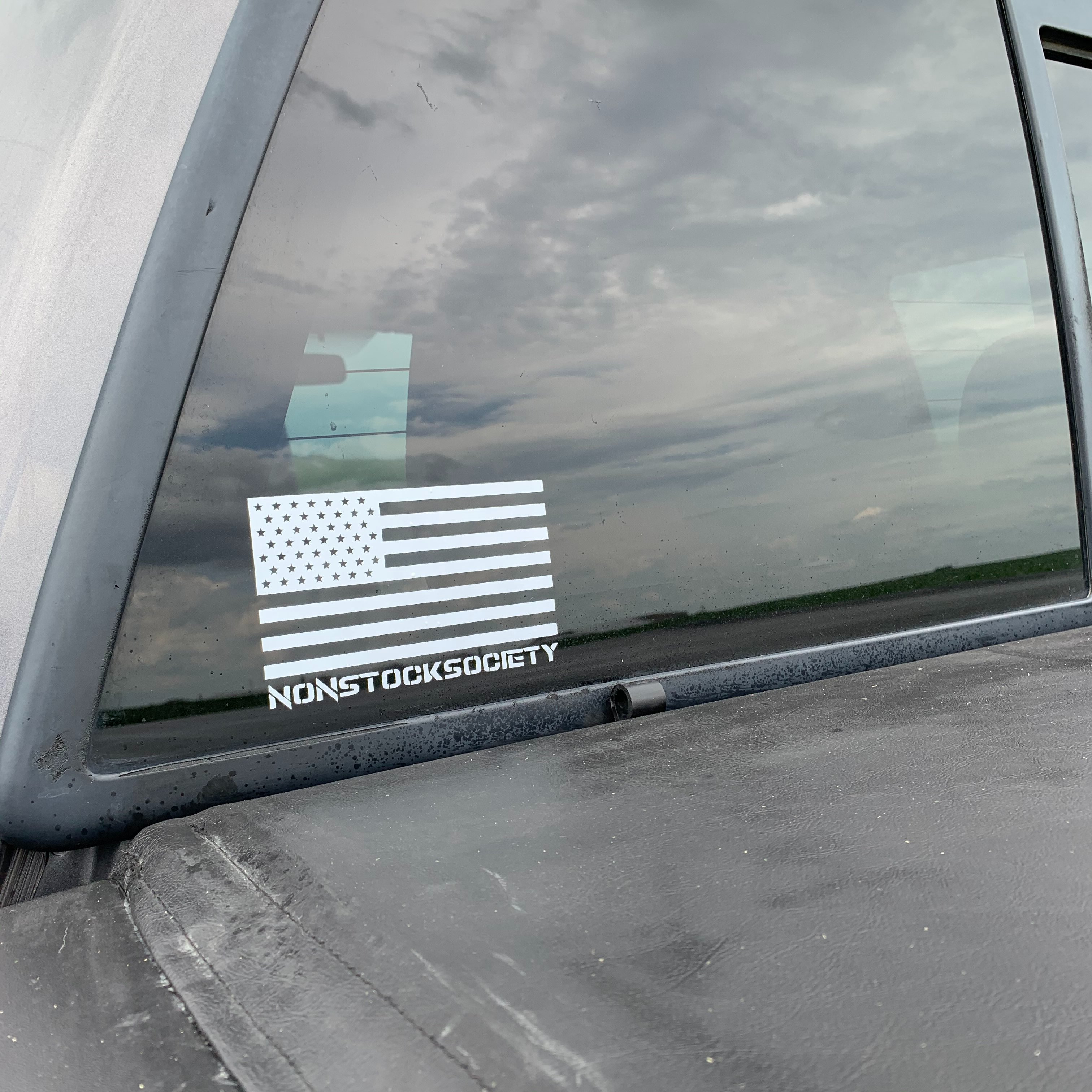 NSS Vinyl Flag Decal (Multiple Colors)